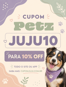 Cupom Petz para antipulgas e vermífugos